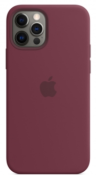 Husa pentru iPhone 12 Pro Apple Silicone Plum Husa pentru iPhone 12 Pro Apple Silicone Plum