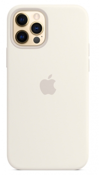 Husa pentru iPhone 12 Pro Max Apple Silicone White