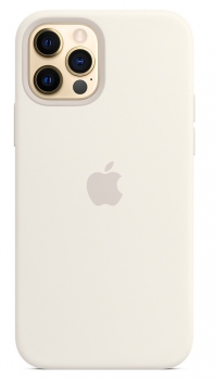 Husa pentru iPhone 12 Pro Max Apple Silicone White Husa pentru iPhone 12 Pro Max Apple Silicone White