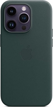 Чехол для iPhone 14 Pro Max Apple Leather Green