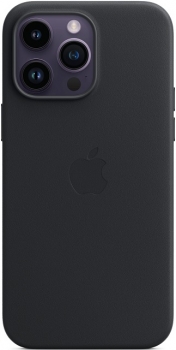 Чехол для iPhone 14 Pro Max Apple Leather Midnight