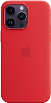 Чехол для iPhone 14 Pro Max Apple Silicon Red