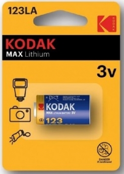 Kodak Max Lithium 123LA
