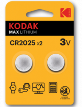 Kodak Max Lithium CR2025