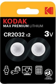 Kodak Max Premium Lithium CR2032