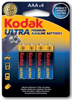Kodak Ultra Premium Alkaline AAA K3A-4