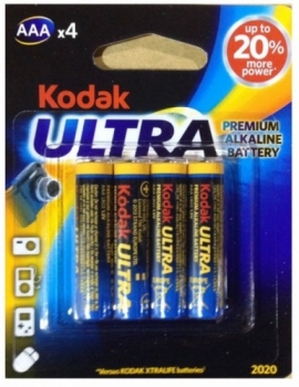 Kodak Ultra Premium Alkaline AA KAA-4