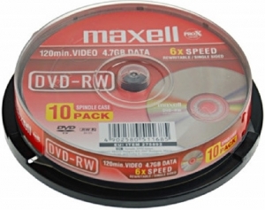 Maxell DVD-RW 10*Cake