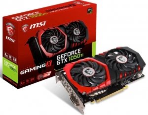 MSI GeForce GTX 1050 Ti GAMING X 4G MSI GeForce GTX 1050 Ti GAMING X 4G