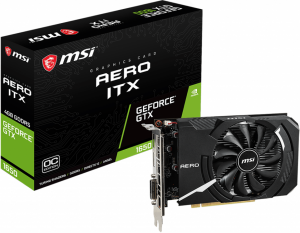 MSI GeForce GTX 1650 D6 AERO ITX OC MSI GeForce GTX 1650 D6 AERO ITX OC