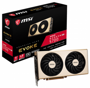 MSI Radeon RX 5700 EVOKE GP 8G OC MSI Radeon RX 5700 EVOKE GP 8G OC