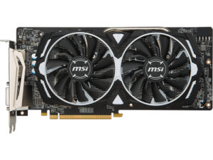 MSI Radeon RX 580 ARMOR 8G MSI Radeon RX 580 ARMOR 8G