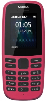 Nokia 105 2019 Dual Sim Pink Nokia 105 2019 Dual Sim Pink