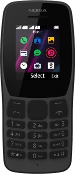 Nokia 110 Dual Sim Black