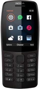 Nokia 210 2019 Dual Sim Black