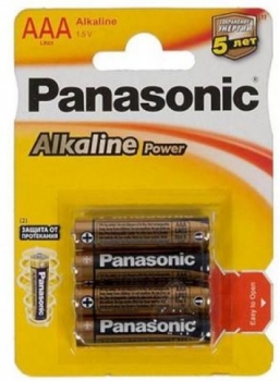 Panasonic ALKALINE Power AAA R03REB/6B