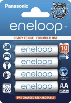 Panasonic Eneloop 1900mAh AA BK-3MCCE/4BE Panasonic Eneloop 1900mAh AA BK-3MCCE/4BE
