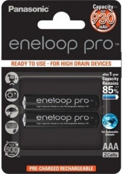 Panasonic Eneloop Pro 930mAh AAA BK-4HCDE/2BE