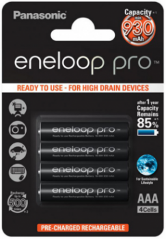 Panasonic Eneloop Pro BK-4HCDE/4BE AAA 930mAh