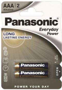 Panasonic EVERYDAY Power AAA Alkaline LR03REE/2BR