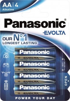 Panasonic EVOLTA AA Alkaline LR6EGE/4BP