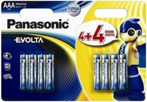Panasonic EVOLTA AAA Alkaline LR03EGE/8B2F