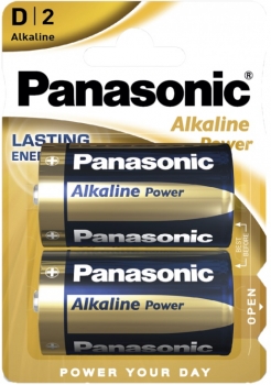 Panasonic Alkaline Power LR20REB/2BP