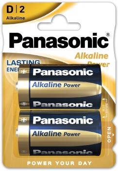 Panasonic Alkaline Power LR20REB/2P