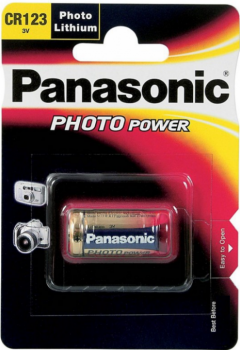 Panasonic Photo Power CR123A CR-123AL/1BP