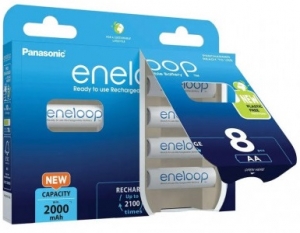 Panasonic Eneloop 2000mAh AA BK-3MCDE/8BE