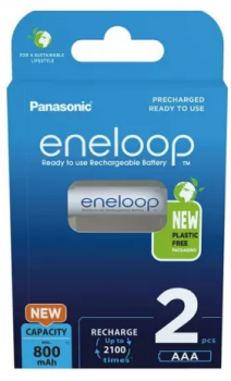 Panasonic Eneloop 800mAh AAA BK-4MCDE/2BE