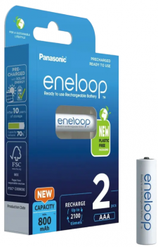 Panasonic Eneloop 800mAh AAA BK-4MCDE/2CP