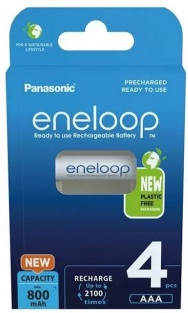 Panasonic Eneloop 800mAh AAA BK-4MCDE/4BE