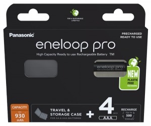 Panasonic Eneloop Pro 930mAh AAA BK-4HCDEC4BE Panasonic Eneloop Pro 930mAh AAA BK-4HCDEC4BE