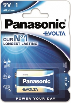Panasonic EVOLTA Crona Alkaline 6LR61EGE/1BP