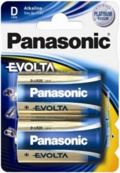 Panasonic EVOLTA D size LR20EGE/2BP