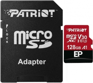 Patriot LX 128GB MicroSD Card + SD Adapter