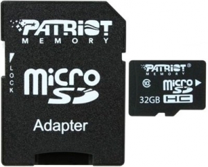 Patriot LX 32GB MicroSD Card + SD Adapter