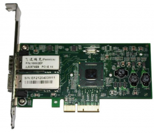 PCI-e Intel Server Adapter 82576EB Dual SFP Port 1Gbps