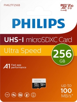 Philips 256GB MicroSD Card Philips 256GB MicroSD Card