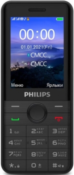 Philips Xenium E172 Dual Sim Black