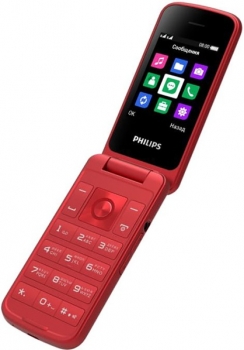 Philips E255 Xenium Dual Sim Red