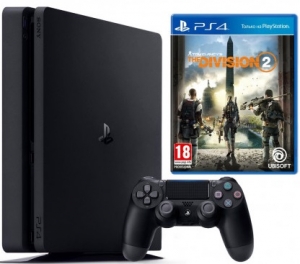 Sony PlayStation 4 Slim 1TB Black + The Division 2 Sony PlayStation 4 Slim 1TB Black + The Division 2