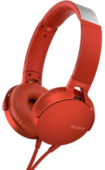 Sony MDR-XB550AP Red