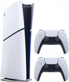 Sony PlayStation 5 Digital Edition Slim + 2nd DualSense Controller