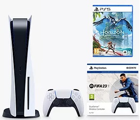 Sony PlayStation 5 + Fifa 23 + Horizon