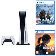 Sony PlayStation 5 + GoW Ragnarok + PS5 Last of Us RMK Sony PlayStation 5 + GoW Ragnarok + PS5 Last of Us RMK