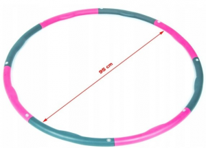 Thunder Hula-Hop Pink-Grey