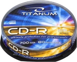 Titanum CD-R Cake Box 10