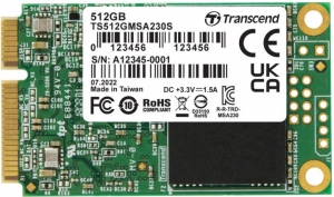 Transcend 512Gb TS512GMSA230S mSATA SSD